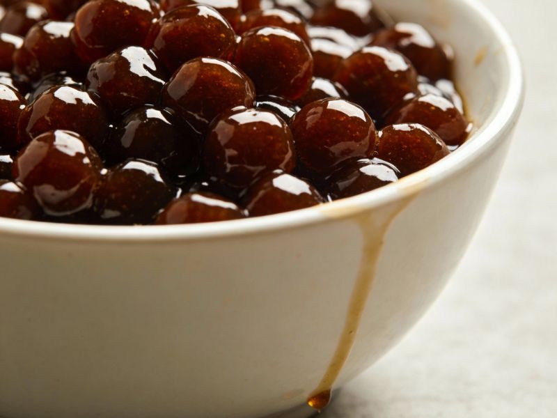 Tapioca pearls